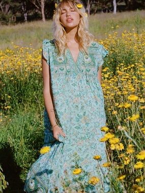 🌿 Spell and the Gypsy / The Folk Song Maxi Dress // EUC 💫